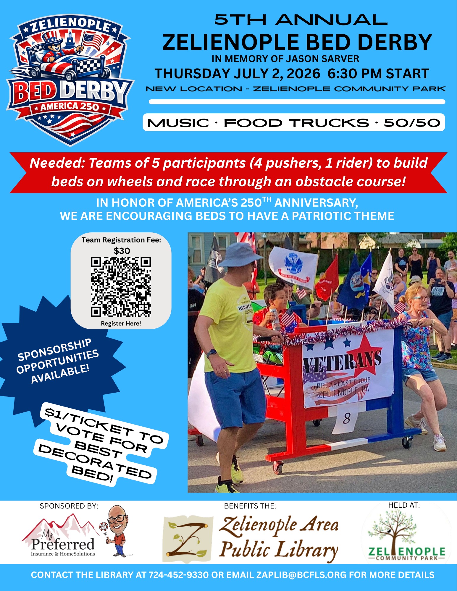 2026 Bed Derby Flyer